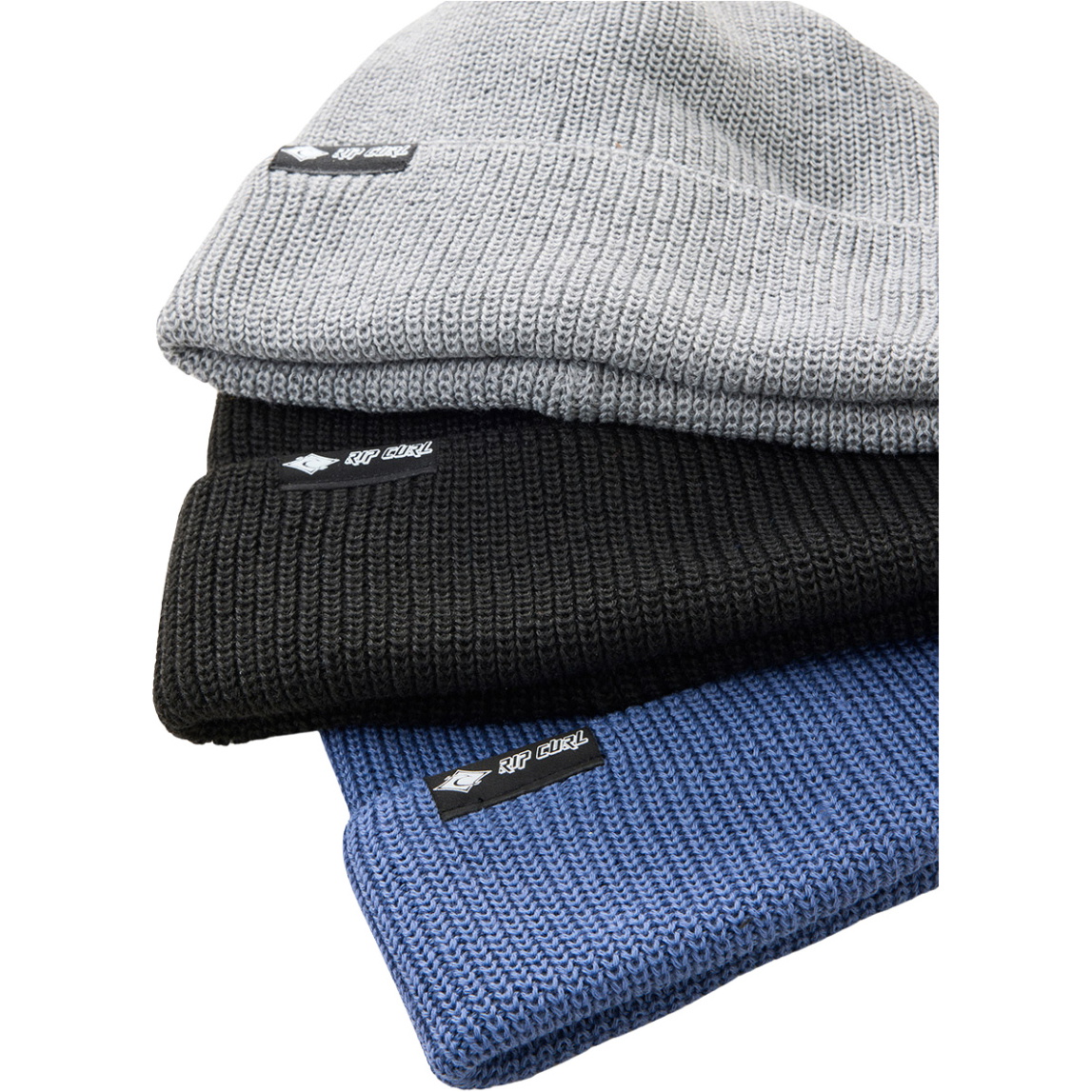 2025 Rip Curl Herre Classic Surf Reg Beanie 3-pak 1IJMHE - Black Multi
